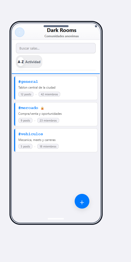 DarkRooms (Anonymous Forum)