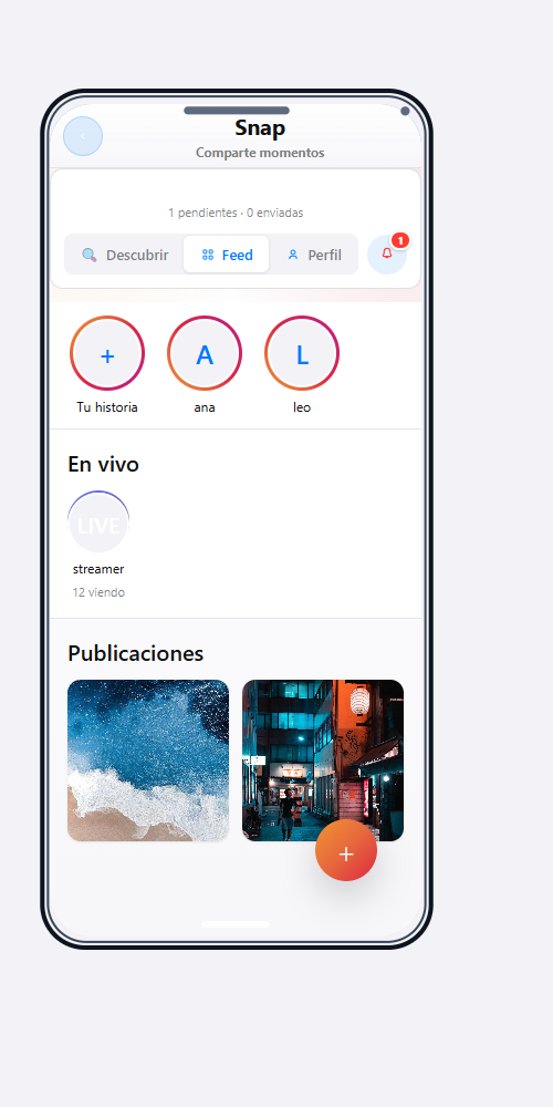 Snap (Instagram-like)